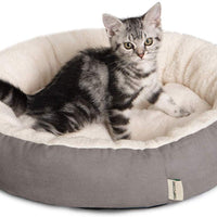 Tempcore Cama para gatos de interior, lavable a máquina, cama para gatos de 20 pulgadas para gatos o perros pequeños, antideslizante y parte inferior resistente al agua - BESTMASCOTA.COM