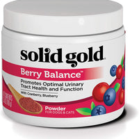 Solid Gold Berry Balance Supplement Powder for Urinary Tract Health with Cranberries & Blueberries for Dogs & Cats - BESTMASCOTA.COM