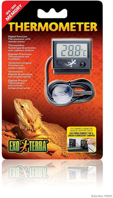 EXO TERRA Termómetro Digital con Sonda, Celsius y Fahrenheit - BESTMASCOTA.COM