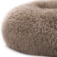 MIXJOY Cama ortopédica para perro, cómoda cama redonda para perro, ultrasuave, lavable, para perro y gato, cojín cama (22.8 in/29.9 in/35.8 in) - BESTMASCOTA.COM