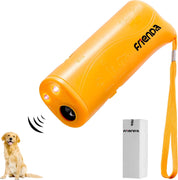 Frienda - Repelente ultrasónico LED para perros y dispositivo de entrenamiento, 3 en 1, antiladridos - BESTMASCOTA.COM