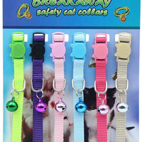 Gato Collar Set 6pcs escindidas con campana de seguridad para Kitty - BESTMASCOTA.COM