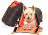 Pet Ego Lenis Pack Pet Carrier Mochila por Emanuele Bianchi, L, Marrón/Naranja - BESTMASCOTA.COM