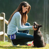 ZEXHOM Dog Treat Pouch, Portable Dog Training Bag with Belt Clip, Drawstring Design Training Pouch with Dog Bag Dispenser, Perfect Food Snack Storage Holder for Puppy Training and Walking - BESTMASCOTA.COM