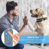 DELOMO Collar de choque para perro, collar de entrenamiento para perro con mando a distancia, IP67 impermeable collar eléctrico para perros con 3 modos de entrenamiento, 550 yardas de rango remoto collar de entrenamiento para perro - BESTMASCOTA.COM