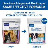 Virbac CET Enzymatic Higiene Bucal Masticables para Perros