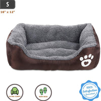 Cama para perro de lujo para mascotas, sofá supersuave para mascotas, cama para gatos, tumbona antideslizante para mascotas, cama para mascotas de primera calidad, calentamiento automático y transpirable - BESTMASCOTA.COM
