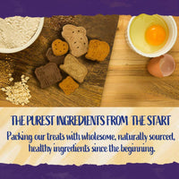 Bocaditos para perro naturales de bajo contenido de grasa, de la marca Blue Dog Bakery. - BESTMASCOTA.COM