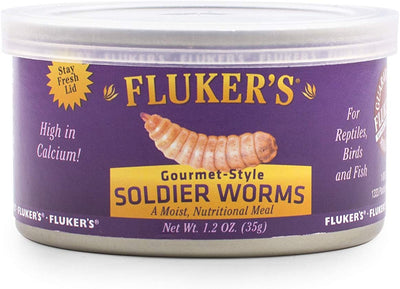 Fluker's 78004 Gourmet - Gusanos de soldar para reptiles (0,35 ml) - BESTMASCOTA.COM