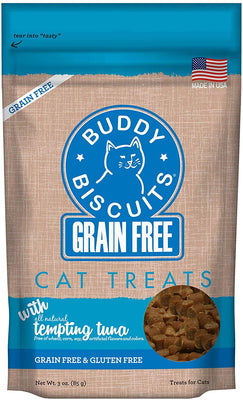 Buddy Biscuits Grain Free Cat Treats, Soft & Chewy, No Added Gluten, Wheat, Corn or Soy - BESTMASCOTA.COM