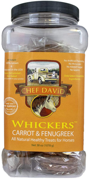 Chef David Whickers - Zanahoria y Fenugreek 38oz Saludables para Caballos - BESTMASCOTA.COM