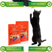 Cat Man Doo Life Essentials Congelado seco 5 oz Sabor: salmón. Tamaño: paquete de 3 - BESTMASCOTA.COM