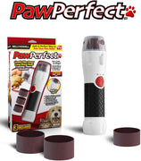 Bell + Howell PAWPERFECT - Lima giratoria de uñas para mascotas con 7000-14.000 rpm para perros, gatos y otros animales pequeños como se ve en la televisión - BESTMASCOTA.COM