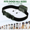 Collar de corteza para perros – Efectivo K9 Professional Dog Corteza Collar con detección de ladridos – Recargable, triple modos antiladridos – Shock/ vibración para razas de perros pequeños, medianos y grandes – IPx7 impermeable - BESTMASCOTA.COM