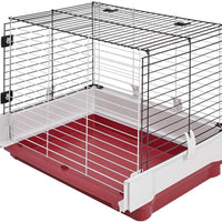 Juego de casa para conejos de lujo Wabbitat de Midwest Homes for Pets - BESTMASCOTA.COM