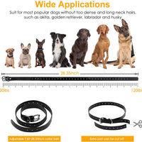 TeqHome Shock Collar for Dogs, 2020 Newest Dog Training Collar, Rechargeable Dog Shock Collar with Remote 2600Ft, 3 Modes Beep Vibration and Shock Waterproof Bark Collar for Small Medium Large Dogs - BESTMASCOTA.COM