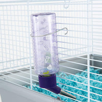 Lixit - Botellas de agua para ratones, hámsters enanos y pájaros pequeños., 4 onza, Púrpura translúcido - BESTMASCOTA.COM