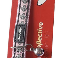red dingo reflectante cuello de gato, talla única, Rosa - BESTMASCOTA.COM