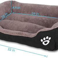 Cama para perro de PUPPBUDD para perros medianos (XXL-grande para perros grandes), cama para perro con lavable a máquina, cómoda y segura para perros medianos y grandes o múltiples - BESTMASCOTA.COM