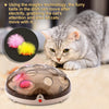 Juguetes interactivos divertidos para gato, pluma eléctrica, juguete para gato, ejercicio, perseguidor, entrenamiento, juguete para gato, recargable, Maglev, plumas, juego de atracción - BESTMASCOTA.COM