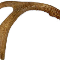 Perro masticar de asta de ciervo, tamaño mediano, 9 inches a 13 inches de largo. Perfecto para su a medio y tamaño grande Perros y cachorros. Grado A premium. Happy Dog garantía - BESTMASCOTA.COM