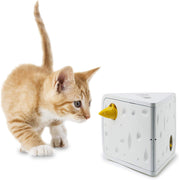 Juguetes electrónicos para gatos PetSafe, quesos automáticos y pájaros Peek-A-Bird, escondite y busque juguete, interactivo Ambush pájaro y ratón caza, diversión activada por movimiento para gatitos - BESTMASCOTA.COM