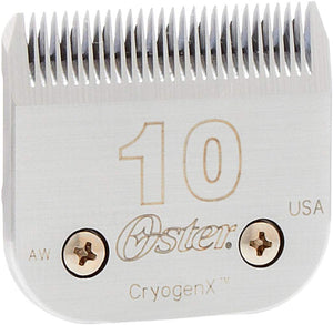 Oster Cuchilla de cortadora para animales CryogenX Professional 78919-046 CryogenX, tamaño 10 - BESTMASCOTA.COM