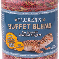Fluker 76051 Buffet Blend Juvenile Barbudo fórmula Dragón, 4.4 oz - BESTMASCOTA.COM