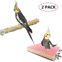 Vehomy - Soporte de madera para loros pequeños y medianos - BESTMASCOTA.COM