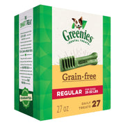 GREENIES Grain Free Dental Dog Treats - Regular (25-50 lbs.) - BESTMASCOTA.COM