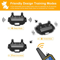 TeqHome Shock Collar for Dogs, 2020 Newest Dog Training Collar, Rechargeable Dog Shock Collar with Remote 2600Ft, 3 Modes Beep Vibration and Shock Waterproof Bark Collar for Small Medium Large Dogs - BESTMASCOTA.COM