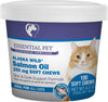 Essential Pet Products Alaska - Aceite de salmón silvestre suave masticable con ácidos grasos de Omega-3 natural para gatos - BESTMASCOTA.COM