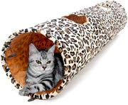 PAWZ - Túnel plegable para perros, gatos, conejos, perros, longitud de 20.1 in, diámetro de 12.0 in - BESTMASCOTA.COM