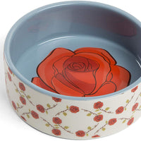 Disney Ceramic Food and Water Pet Bowl, Dishwasher Safe - 6"x6"x2.5" - BESTMASCOTA.COM