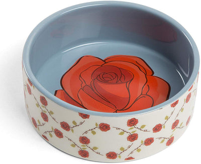 Disney Ceramic Food and Water Pet Bowl, Dishwasher Safe - 6