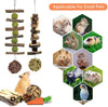 KATUMO - Juguetes para masticar conejo, 100% madera de manzana natural, chinchillas, cobayas, hámsteres, juguetes para mascotas, accesorios adecuados para conejos, ardillas, gerbios pequeños, masticar y jugar ejercicio de dientes - BESTMASCOTA.COM