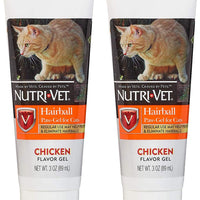 Nutri-Vet Feline Natural Oil Hairball Paw-Gel Chicken Flavor 3oz - BESTMASCOTA.COM