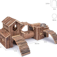 Niteangel Natural Living Tunnel System, Small Animal House - BESTMASCOTA.COM