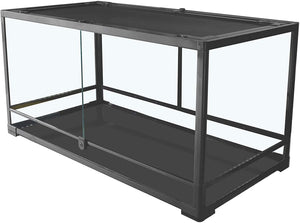 Carolina Custom Cages Terrarium, Tall Large Deep 36Lx24Dx24H; Easy Assembly - BESTMASCOTA.COM