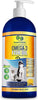 Snappies Petcare Omega 3 aceite de pescado para perros y gatos – Wild Islandic Natural sin olor líquido aceite de pescado Pet Suplemento con vitamina E – más EPA y DHA que el aceite de salmón para una nutrición óptima/salud - BESTMASCOTA.COM