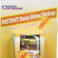Camarón pequeño de salmuera, comida instantánea para peces, de Ocean Nutrition, (0,7 ozas). - BESTMASCOTA.COM