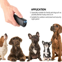 POVAD - Repelente ultrasónico LED para perros, 3 en 1, repelente ultrasónico para mascotas, antiladridos y antiladridos (negro) - BESTMASCOTA.COM