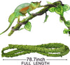 Jungle Vines decoración para, lagartos, ranas, serpientes y más de reptiles, asepsia y diseño ajustable, 6.56 pies Longitud Completa - BESTMASCOTA.COM