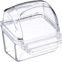 Prevue Pet Products BPV1219 - Taza de plástico con capucha para pájaros (1 tarjeta), varios colores - BESTMASCOTA.COM