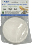 Kinn k-rex kleanbowl Nourish Pet recambios de 8 oz La healthier Tazón de reptil biodegradables (10 unidades) - BESTMASCOTA.COM