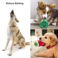 Nocciola - Juguetes de peluche, 12 unidades, para perros pequeños, medianos, juguetes para mascotas, juguetes chirriantes, juegos de peluche, bolsa de transporte - BESTMASCOTA.COM
