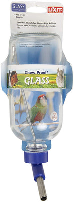 Lixit - Botellas de agua de cristal para animales pequeños y pájaros - BESTMASCOTA.COM
