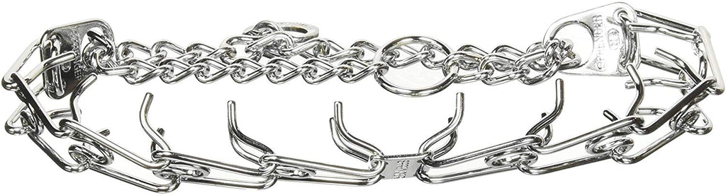 Herm SPRENGER - Collar de entrenamiento para perro, 0.118 in x 18.0 in, acero cromado chapado en cromo, collar de pinzas, collar de corrección para perros, collar de entrenamiento de perro - BESTMASCOTA.COM