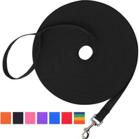 Hi Kiss - Correa de entrenamiento para perro/cachorro de obediencia para entrenamiento de agilidad – 15 ft 20 ft 30 ft 50 ft  – ideal para entrenamiento, juego, camping o patio trasero - BESTMASCOTA.COM