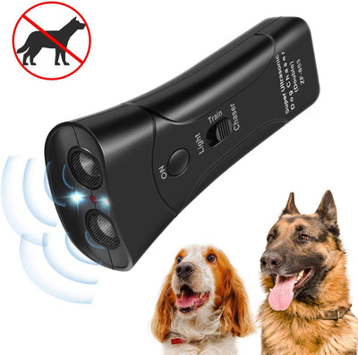 Zomma - Repelente de perro de mano, infrarrojo ultrasónico, tapón de corteza + entrenamiento para perros de buen comportamiento - BESTMASCOTA.COM